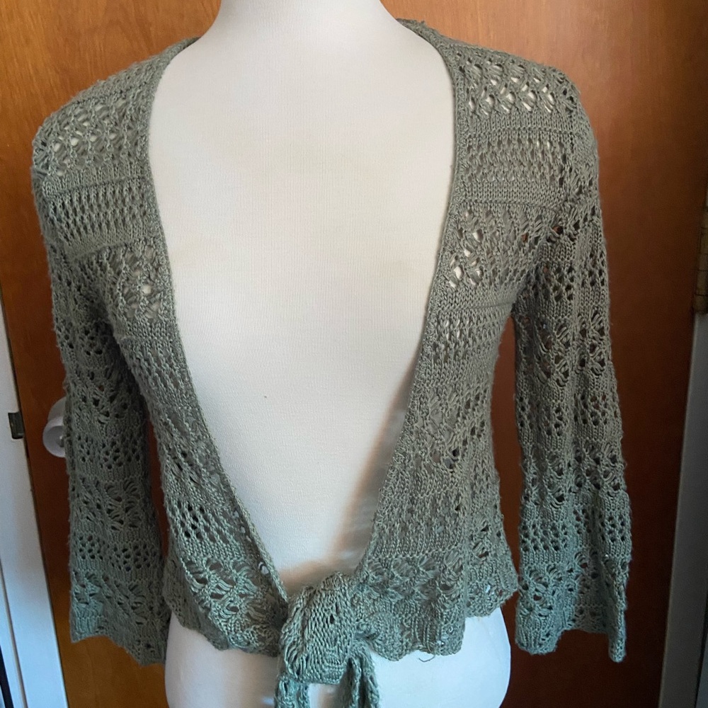 Crocheted sweater